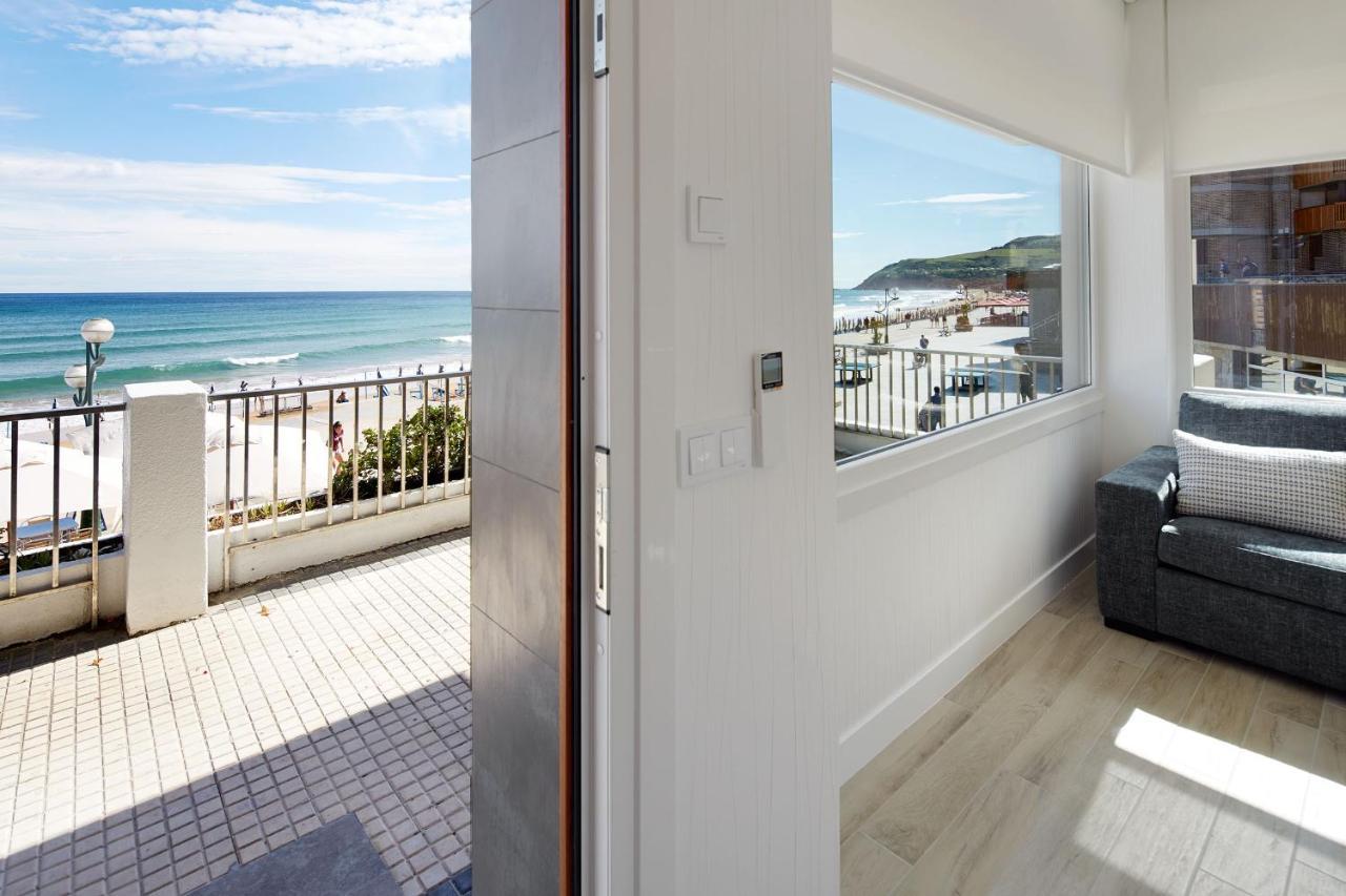 Apartamentos Egona Zarautz Sobre El Mar Экстерьер фото